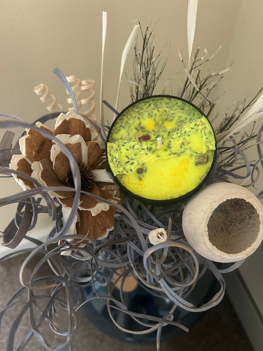 Home made candle by iza-Bella