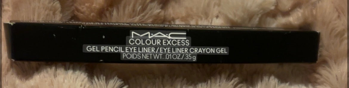 The MAC Colour Excess Gel Pencil Eye Liner shown in the image typically retails for $25.00 in the USA at major retailers.