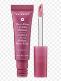 This is a Naturium Phyto-Glow Shimmer Lip Balm in the shade Supernova, featuring a glossy, iridescent rose finish