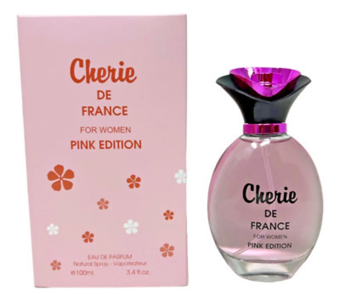 This is Cherie De France Pink Edition by Fragrance Couture, a 3.4 fl oz (100ml) women's Eau de Parfum.