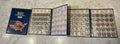This is a complete 50-state quarter collection spanning from 1999 to 2008.                               The set contains quarters featuring the unique designs of each of the 50 United States.