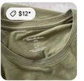 This is a green Goodfellow & Co crew neck t-shirt